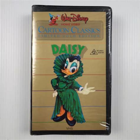 Walt Disney Cartoon Classics Daisy Limited Gold Edition Vhs My Xxx