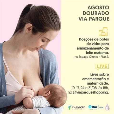 Semana Mundial De Aleitamento Materno Agosto Dourado Rblh Brasil