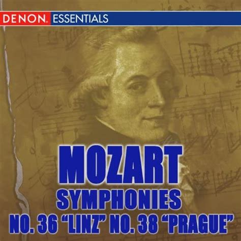 Mozart Symphonies Nos 36 Linz 38 Prague And 39