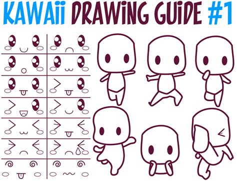 How To Draw Cute Kawaii Things In Cute Cartoon Faces Cartoon The Best