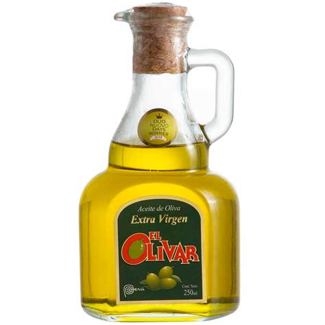 aceite de oliva el olivar extra virgen botella 250ml plazavea supermercado
