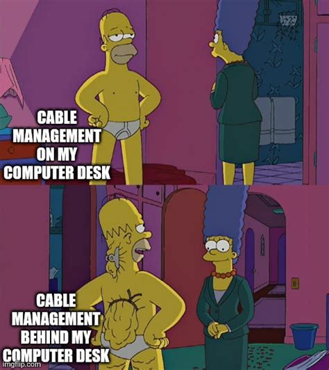 Cable Management Meme Subido Por MemeLust Memedroid