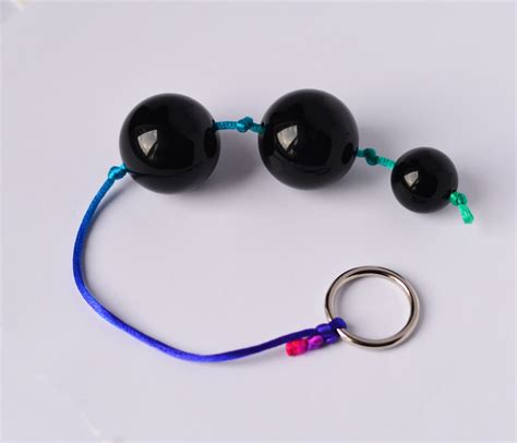 X Large Anal Beads Adult Sex Toy Black Butt Beads Bdsm Anal Etsy