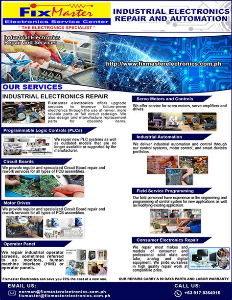 Posters Fixmaster Electronics Service Center