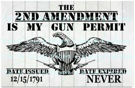 The 2nd Amendment Is My Gun Permit Etsy Free Nude Porn Photos