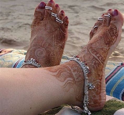 Beautiful Anklet Women S Feet Toe Rings