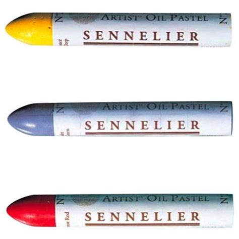 Membuat special effect dengan oil pastel : Sennelier Oil Pastels (standard size) - Individual Colours