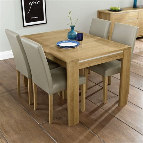 Wearproof and dirty proof thick padding pu dining chairs seat and dining chairs back. 4-6 Seater Dining Table - Keens Furniture