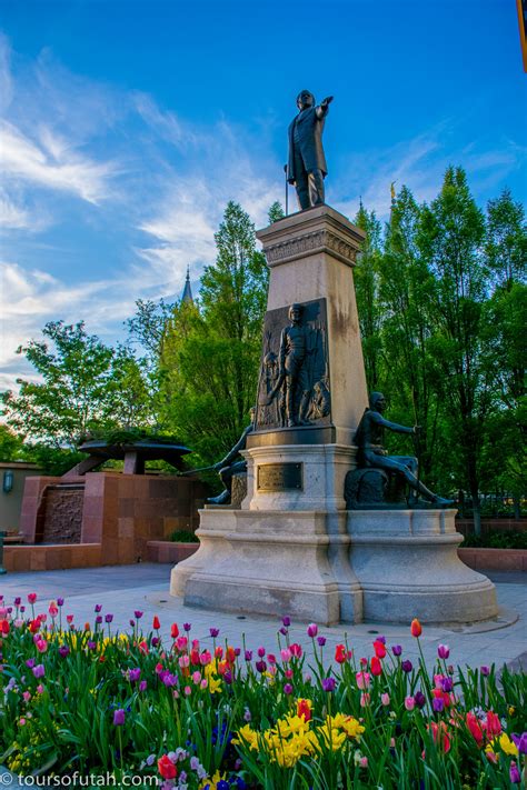 Luxurious living in downtown salt lake city. Brigham Young Monument On Salt Lake City Tour | City ...