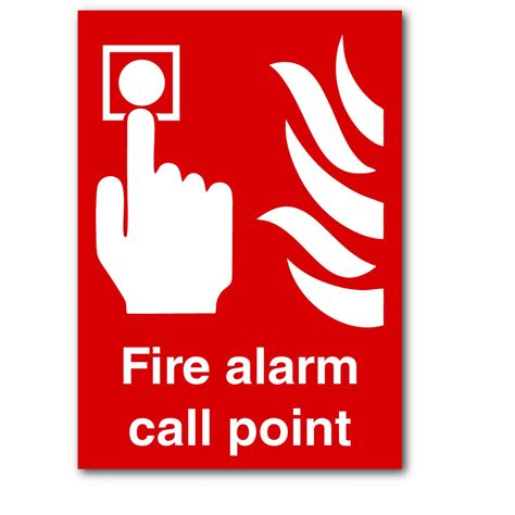Fire Safety Equipment Signs Fire Alarm Call Point