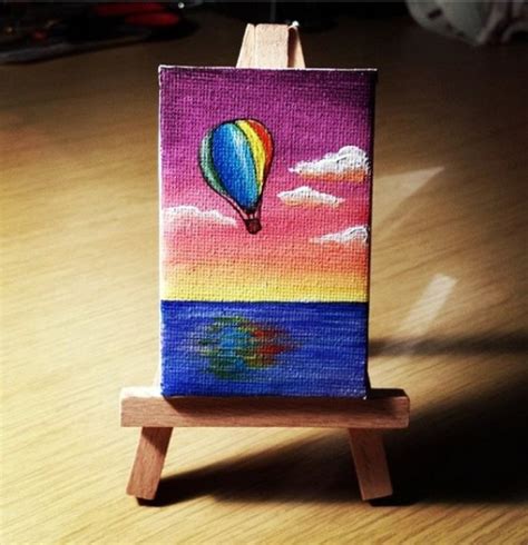 40 Easy Mini Canvas Painting Ideas For Beginners To Try Greenorc
