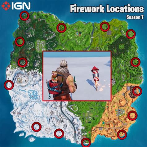 Good luck launching those fireworks! Launch Fireworks Mission - Fortnite Week 4 Challenges ...