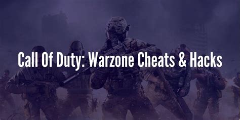 Call Of Duty Warzone Cheats And Hacks Undetected