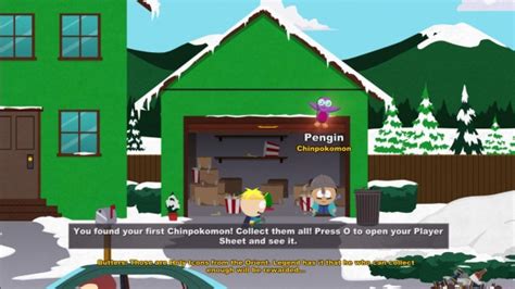 But you will go past the hunter locations during the. Chinpokomon - South Park: The Stick of Truth