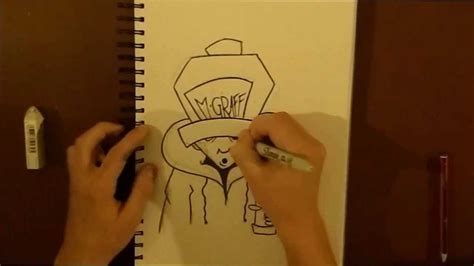 How To Draw Simple Graffiti Drawing Youtube