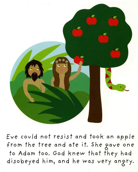 The Story Of Adam And Eve For Kids