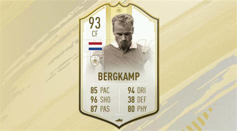 Check out dennis bergkamp's rating, in game stats, prices and reviews on futwiz. Rilasciato Dennis Bergkamp ICON Prime Moments, sfida ...