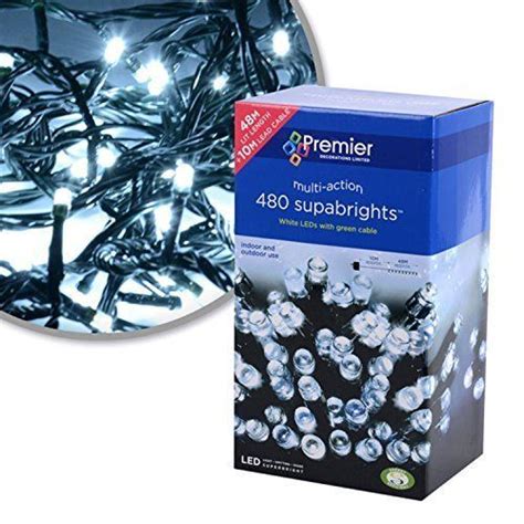 480 Led Light Outdoor Christmas Decoration Static Bulb In Garden Home