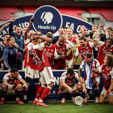 Fa Cup Winners 2020 Arsenal Arsenal Players Arsenal Aubameyang Arsenal