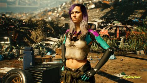 Cyberpunk 2077 — транспорт мрачного будущего. Alanah Pearce is in Cyberpunk 2077 as Part of The Nomad ...