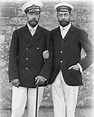 A photo of the cousins Tsar Nicholas II and King Goerge V taken in 1916 ...