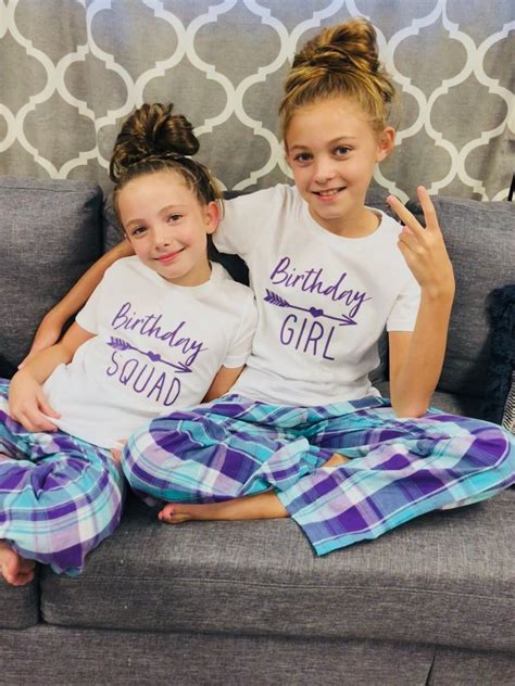 Birthday Sleepover Party Slumber Birthday Party Birthday Etsy Sleepover Party Girl Birthday