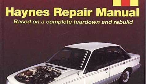 holden commodore ve series 2 service manual