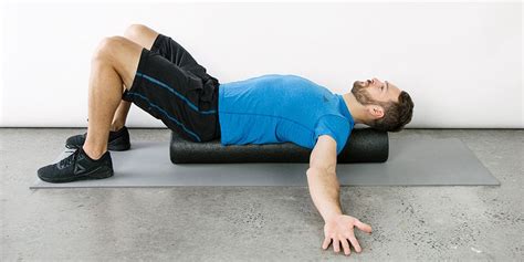 To relieve pain and tightness in your back, do these exercises three to four place your left hand on your ankle or thigh, and gently lean to the right, feeling a stretch in your glutes. Foam Roller For Back | Foam Roller Exercises for Back Pain