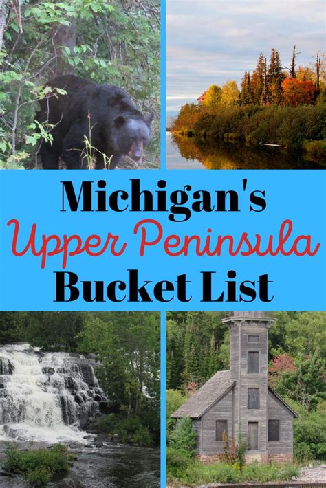 Things To Do In Michigans Upper Peninsula Michigan Road Trip