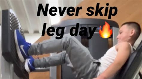Why You Shouldnt Skip Leg Day Youtube
