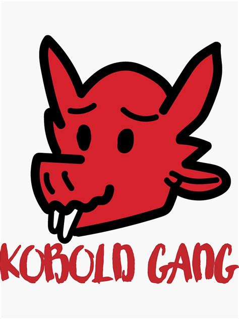 Kobold Gang Sticker For Sale By Mash701 Redbubble