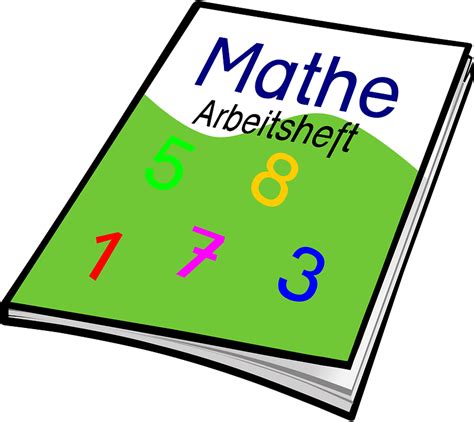 Math Workbook Clipart Free Download Transparent Png Creazilla