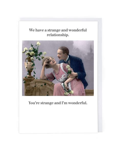 Strange And Wonderful Valentine Card Cath Tate Cards
