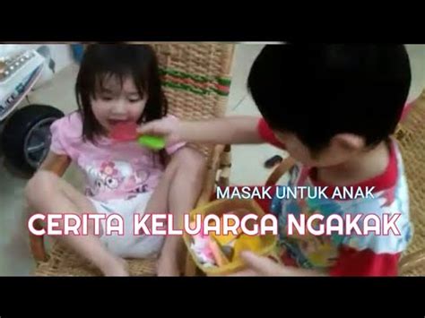 10 desain dapur simple dengan kulkas kecil untuk anak rantau. NGAKAK MASAK UNTUK ANAK - Cerita keluarga montana - YouTube