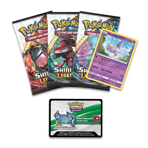 Pokemon Tcg Shining Legends Mewtwo Pin Collection The Pokemon Trainer