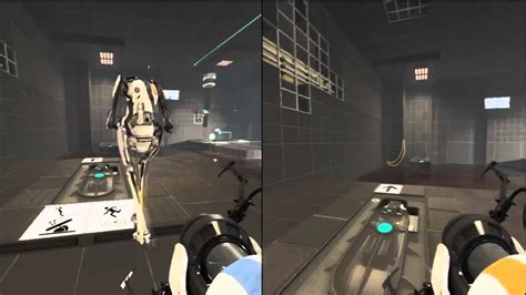 Portal 2 Co Op Splitscreen Multiplayer Gameplay Walkthrough Welcome