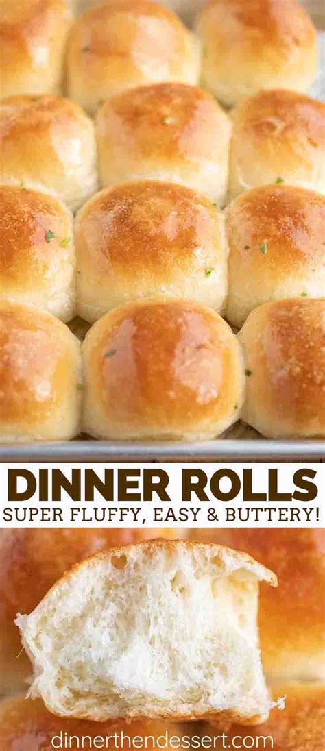 Perfectly Easy Dinner Rolls Dinner Then Dessert