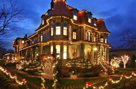 Christmas Cape May New Jersey Victorian Homes Cape May Cape May