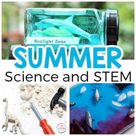 Simple Summer Science Experiments And Stem Activities Summer Science