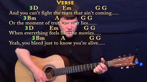 Goo goo dolls chords & tabs. Iris (Goo Goo Dolls) Strum Guitar Cover Lesson with Chords ...