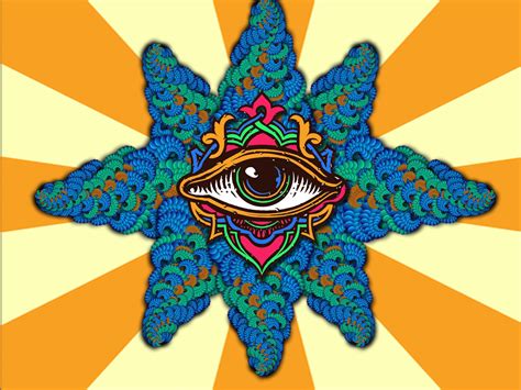 Psychedelic Trippy Eye 1600x1200 Wallpaper
