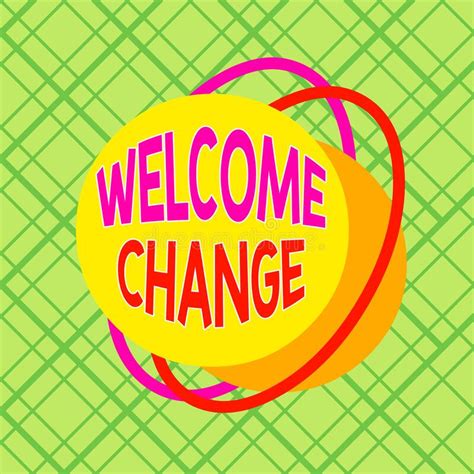 Conceptual Hand Writing Showing Welcome Change Business Photo Text To