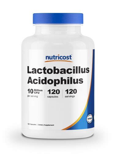 nutricost lactobacillus acidophilus esupplementscom
