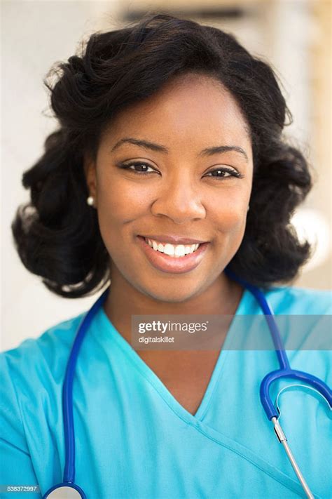 African American Female Nurse High Res Stock Photo Getty Images