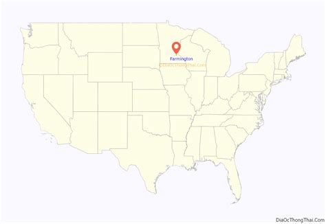 Map Of Farmington City Minnesota