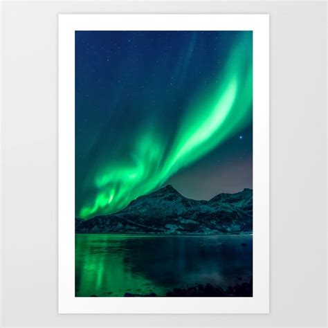Aurora Borealis Northern Lights Art Print By Staywild