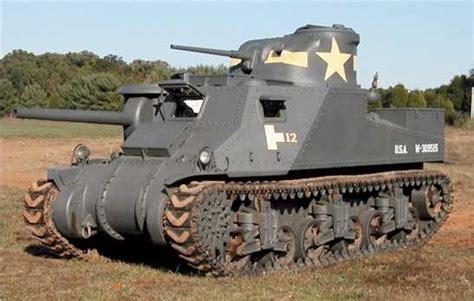 World War Ii Military Force M3 Leegrant Medium Tank