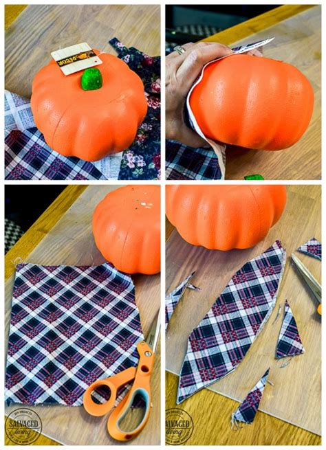How To Make Fabric Pumpkins 3 Ways Salvaged Living