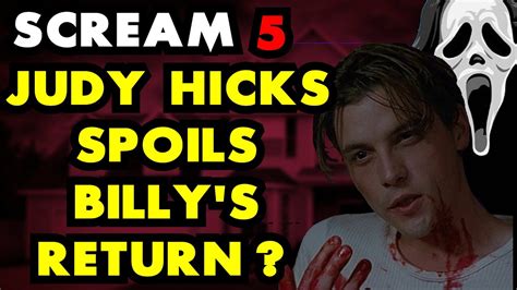 Scream 5 First Look On Set Billy Loomis Return Ruined Youtube