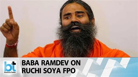 Baba Ramdev On Ruchi Soya Fpo Press Conference Ruchisoya Fpo Youtube